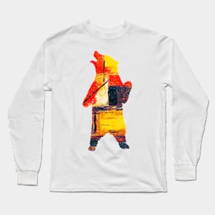 Colorful Bear Long Sleeve T-Shirt